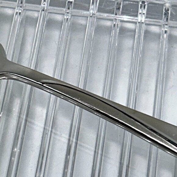 Waterford Ballet Ribbon Matte Stainless Flatware ONE (1) Fork/Dinner Fork 8" - Picture 3 of 11